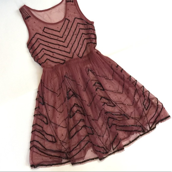 Free People Beaded Slip Dress - Picture 3 of 6